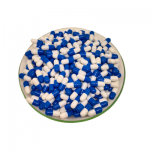 CAP GEL Nº 5  BRANCO/AZUL